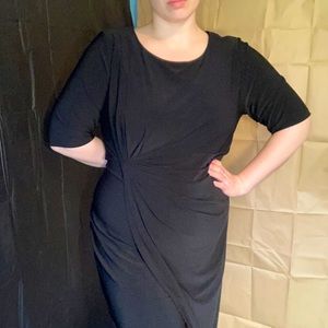 Signature Sadie faux wrap dress